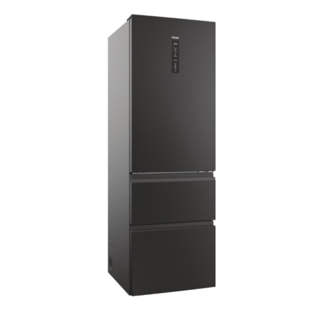 HAIER HTW5618DNPT FRIGORIFERO 3 PORTE NO FROST 414LT WIFI CLASSE D COLORE NERO