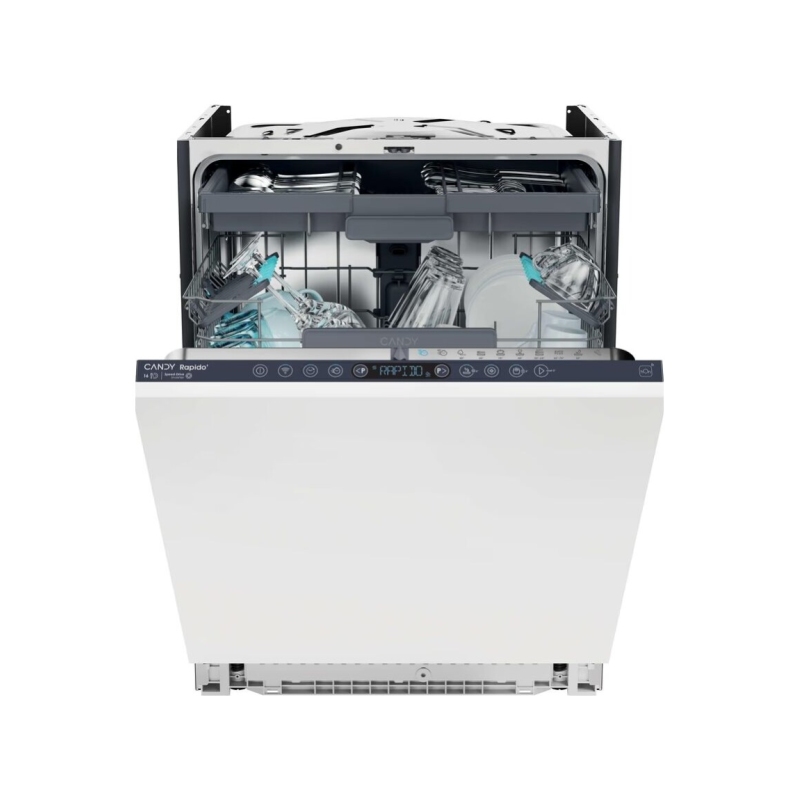 Candy CS 6C2S3PSA Lavastoviglie da incasso a scomparsa totale 16 Coperti, Wifi, Classe C - CS6C2S3PSA