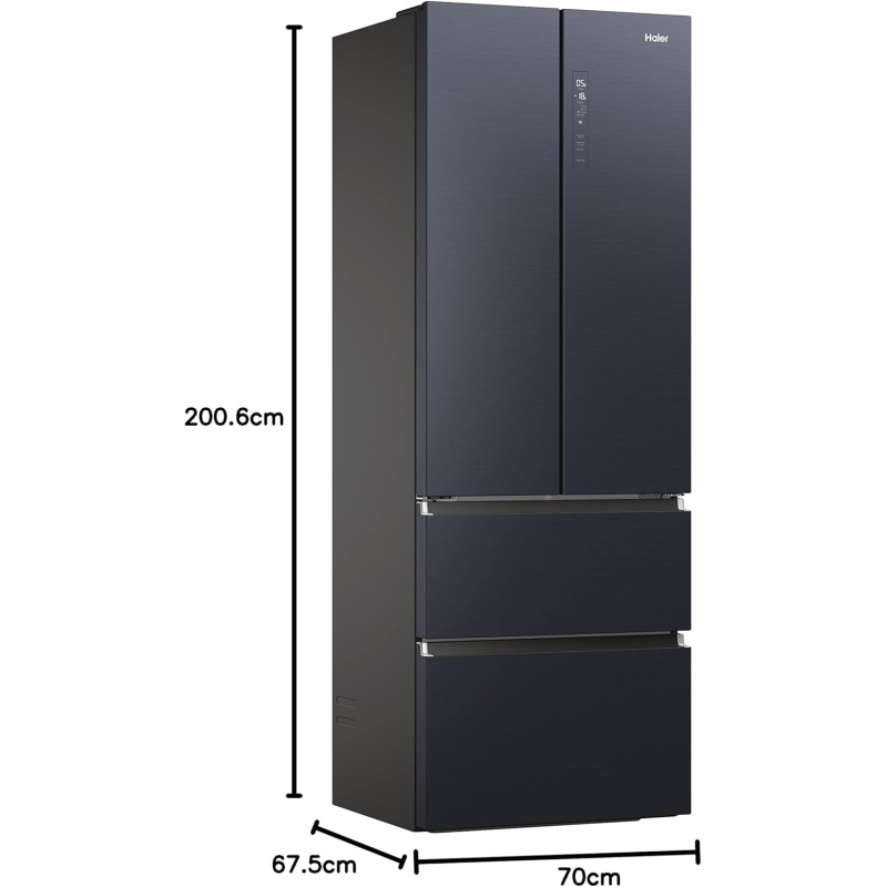 HAIER HFW7720ENMB FRIGORIFERO 4 PORTE 477LT NO...