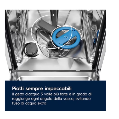 ELECTROLUX EES47400L LAVASTOVIGLIE DA INCASSO A SCOMPARSA TOTALE 60CM 13 COPERTI INVERTER CLASSE C