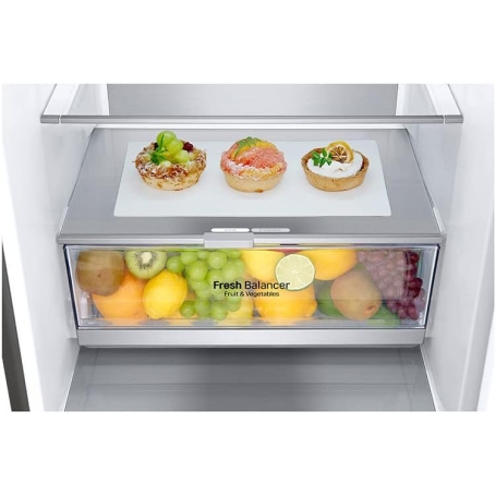 LG GBB72PZVCN1 FRIGORIFERO COMBINATO LIBERA INSTALLAZIONE 384LT NO FROST MULTI FLOW CLASSE C INOX