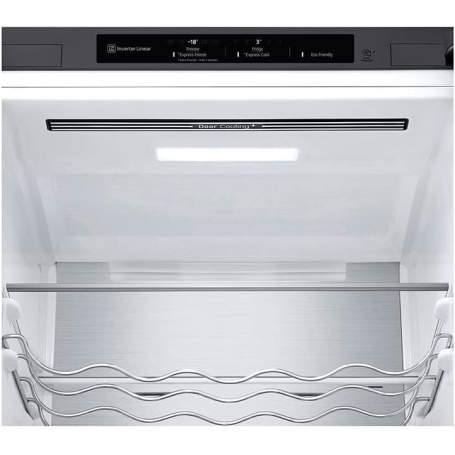 LG GBB72PZVCN1 FRIGORIFERO COMBINATO LIBERA INSTALLAZIONE 384LT NO FROST MULTI FLOW CLASSE C INOX