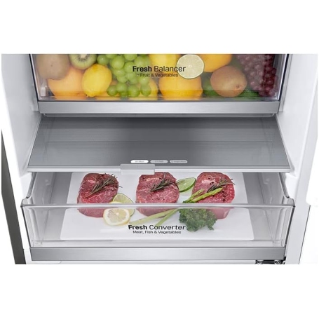 LG GBB72PZVCN1 FRIGORIFERO COMBINATO LIBERA INSTALLAZIONE 384LT NO FROST MULTI FLOW CLASSE C INOX