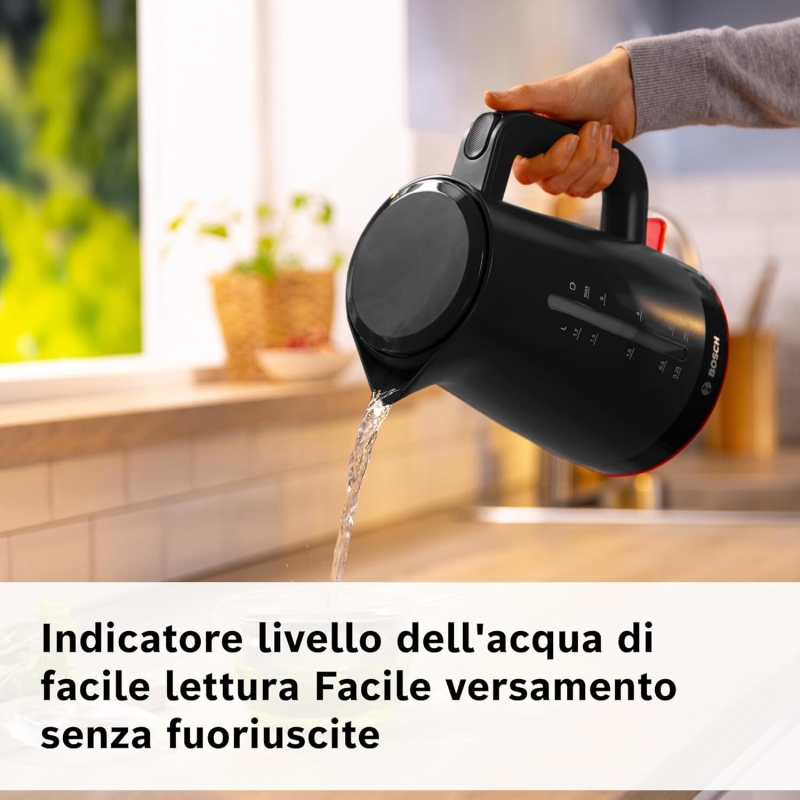 Bosch TWK3M123 Bollitore Elettrico, Capacità...