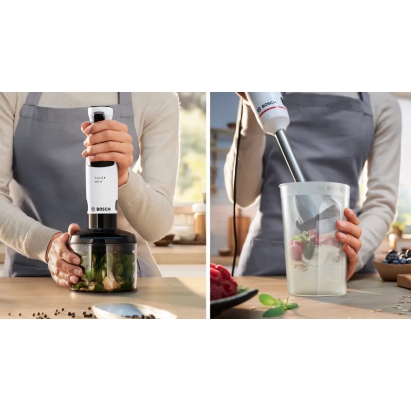 Frullatore ad immersione Bosch MSM4W420 bianco 800W