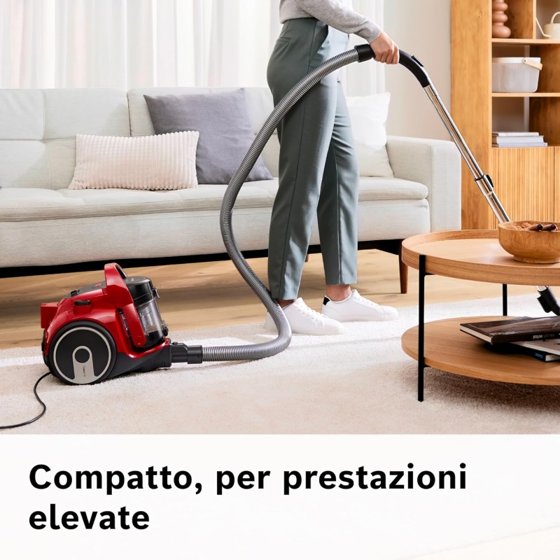 Bosch BGC05AAA2 Aspirapolvere a Traino Senza...