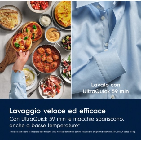 ELECTROLUX EW7F411B3 LAVATRICE 11KG 1400 GIRI VAPORE CLASSE A