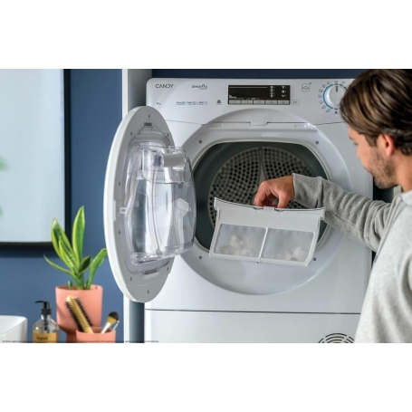 Candy CRO EH9N2TE-S Asciugatrice 9Kg, Pompa di calore, Wifi, Classe D - CROEH9N2TE-S
