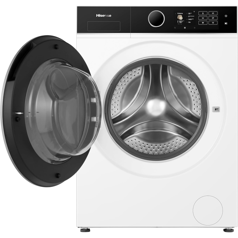 Hisense WF5I8043BWF Lavatrice Slim 47cm, 8 Kg,...