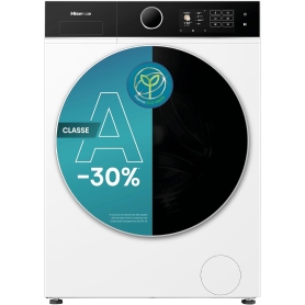 Hisense WF5I8043BWF Lavatrice Slim 47cm, 8 Kg, 1400 giri,...