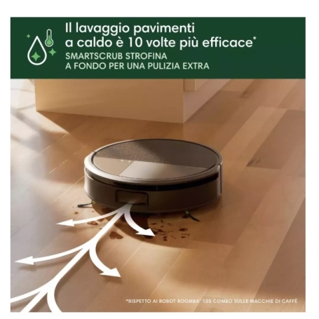 Roomba Max 705 Combo Robot aspira e lava con AutoWash Dock, Sacchetti e Detergente - ROOMBAMAX705COMBO - 817259