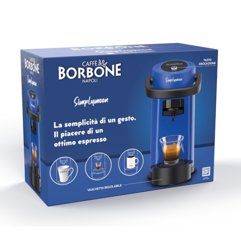 CAFFE BORBONE SIMPLYMOON/BLU MACCHINA DA CAFFE'...