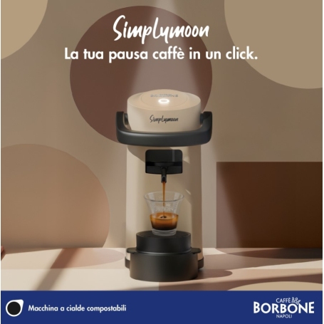 CAFFE BORBONE SIMPLYMOON/SABBIA MACCHINA DA CAFFE' 1 TAZZA COLORE SABBIA