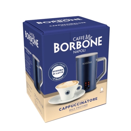 CAFFE BORBONE MILKFROTHER Cappucinatore elettrico colore Blu