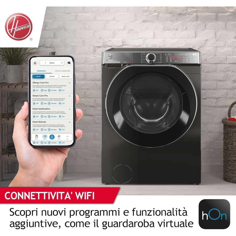HOOVER H5WPB 68AMBCB8-S H-WASH 550 LAVATRICE...