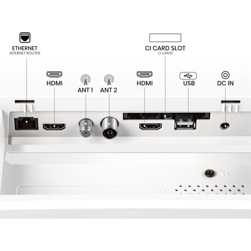 HISENSE 32S5Q TV QLED 32'' FULL HD SMART TV...