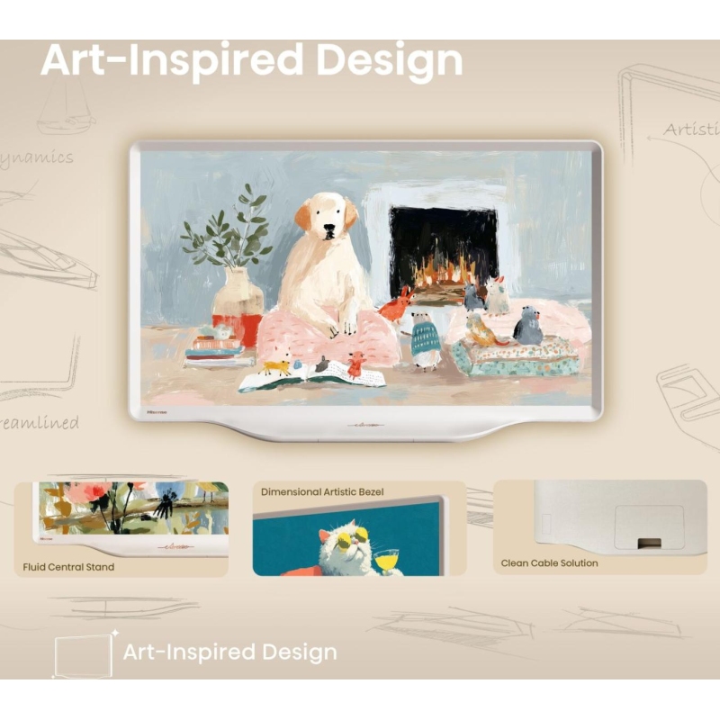 HISENSE 32S5Q TV QLED 32'' FULL HD SMART TV...