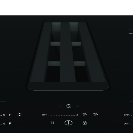 HOTPOINT ARISTON TVH80FB01 Piano cottura a induzione con cappa integrata 82cm, 4 zone