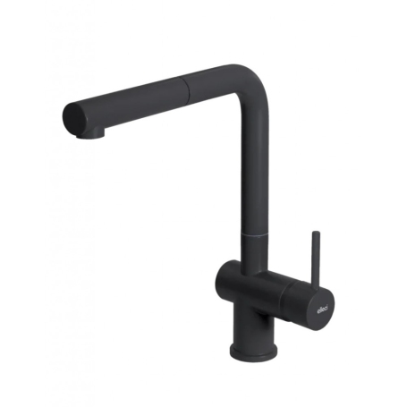 Elleci MGKSTP59 Miscelatore cucina con doccetta estraibile in granitek Antracite