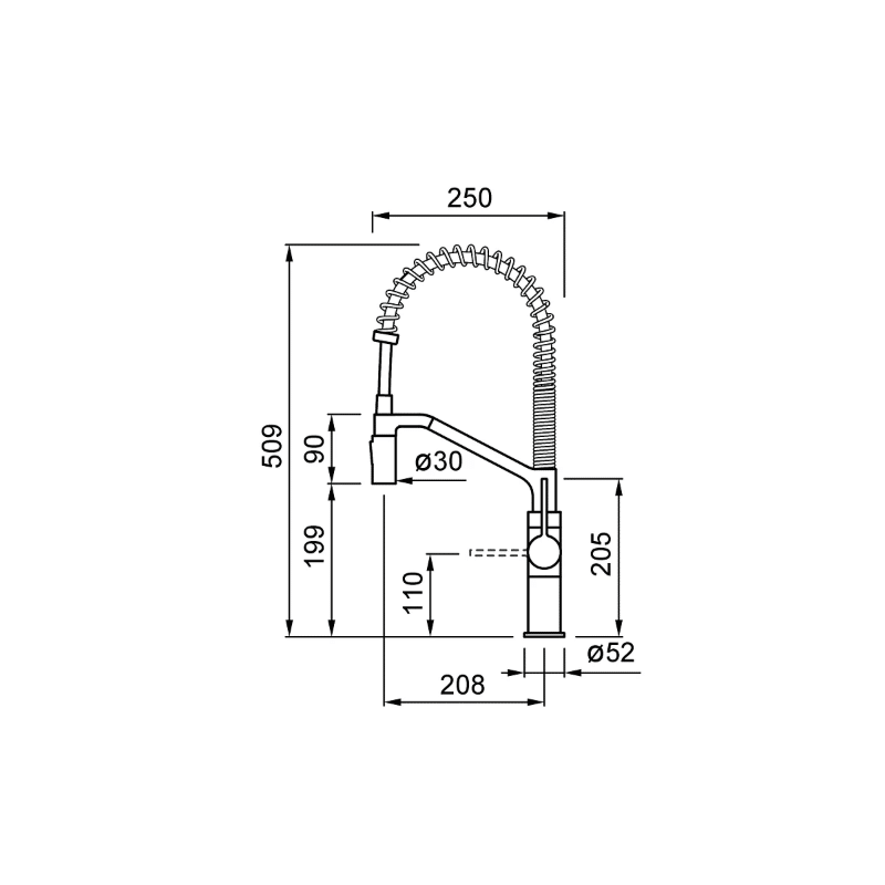 ELLECI RIVER MOKRIVBK Miscelatore monocomando...