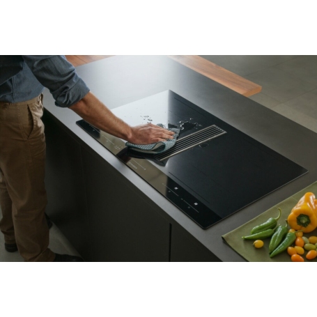 FABER GALILEO STRIPES F830 Piano cottura a induzione con cappa integrata 83 cm, 4 zone- 340.0708.968