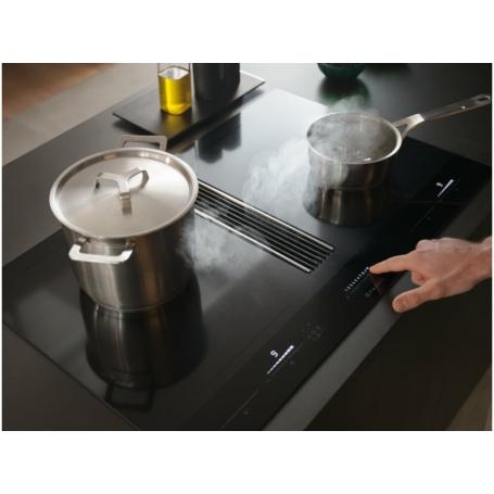 FABER GALILEO STRIPES F830 Piano cottura a induzione con cappa integrata 83 cm, 4 zone- 340.0708.968