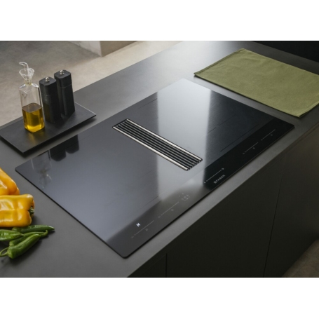 FABER GALILEO STRIPES F830 Piano cottura a induzione con cappa integrata 83 cm, 4 zone- 340.0708.968