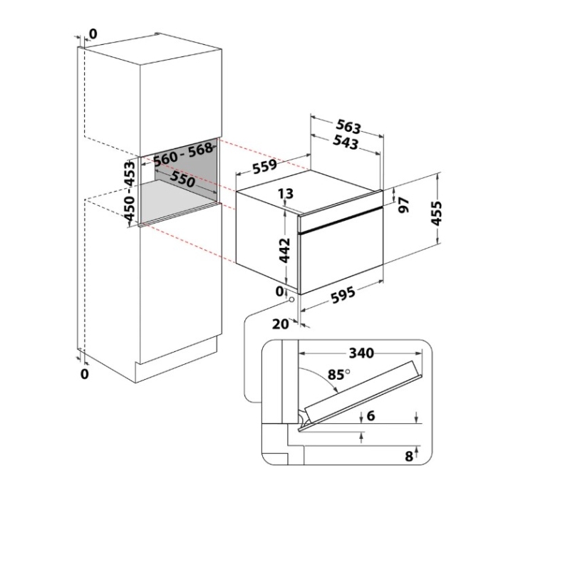 HOTPOINT ARISTON HACW77HTSX FORNO A MICROONDE...