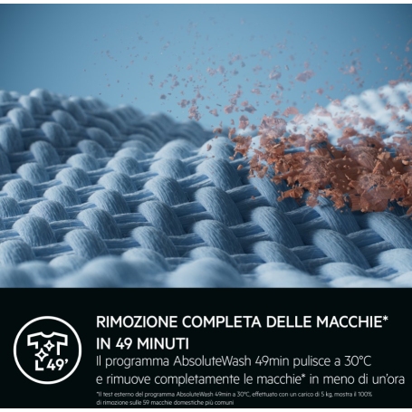 Aeg XLR9FBGA10SY Lavatrice 10Kg, 1400 Giri, Wifi, Vapore, Classe A