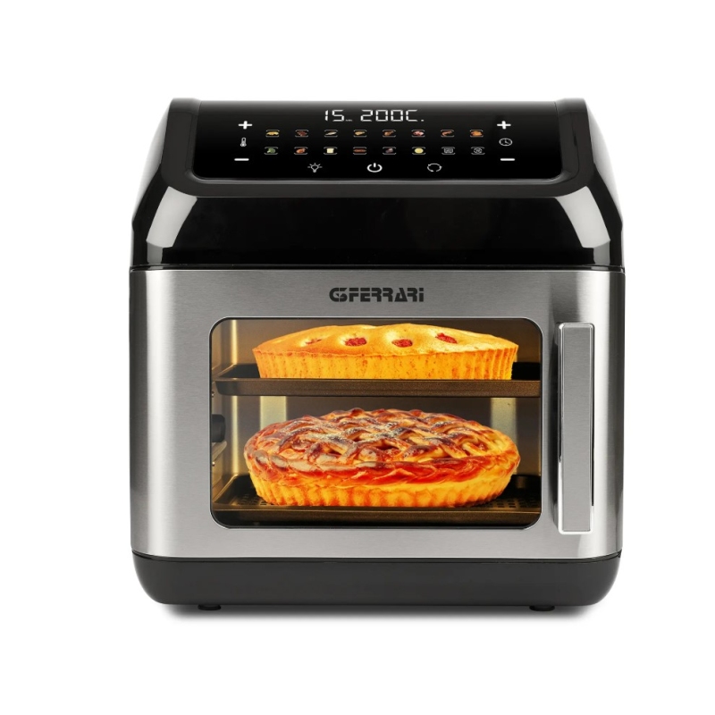 G3 Ferrari G10187 Friggisano Evo Friggitrice ad aria 13L, 1700W, 16 Programmi, Funzione essiccatore