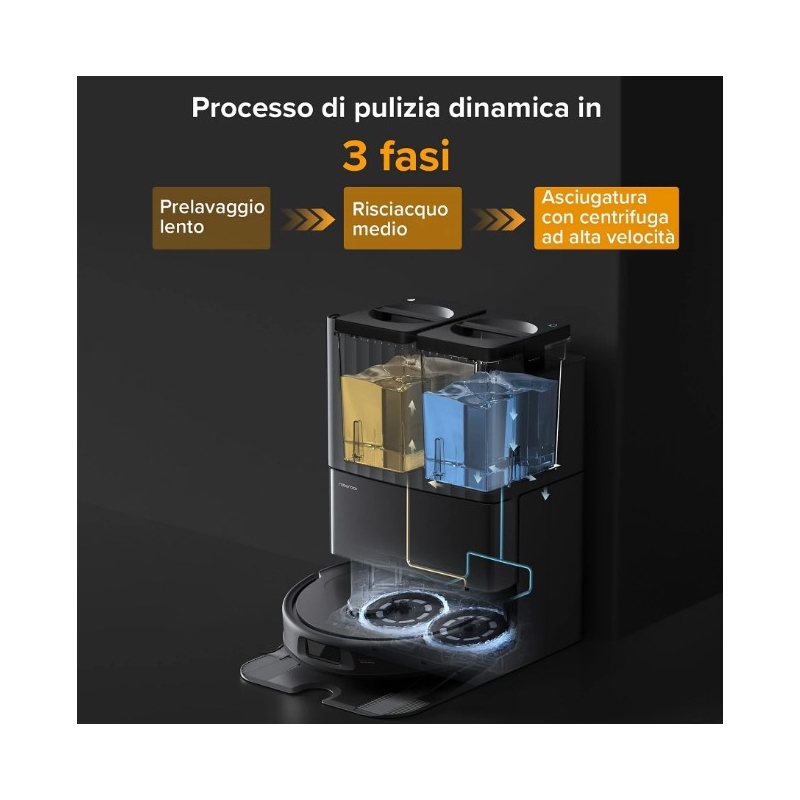 ROBOROCK QR 598 ROBOT ASPIRA E LAVA - QR598