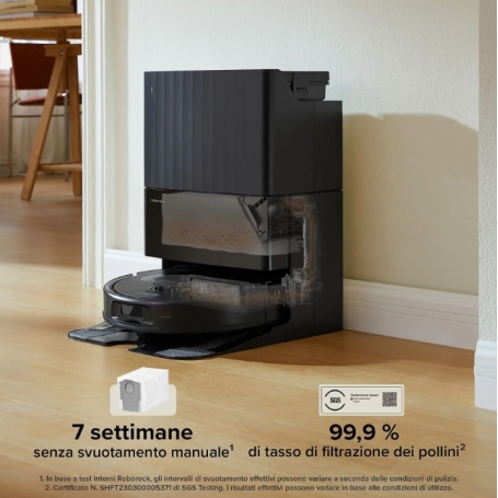 ROBOROCK QR 598 ROBOT ASPIRA E LAVA - QR598