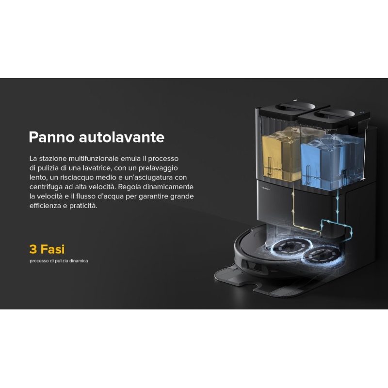 ROBOROCK QR 598 ROBOT ASPIRA E LAVA - QR598