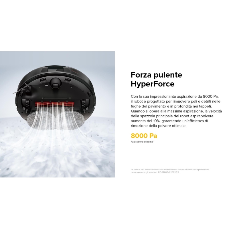 ROBOROCK QR 598 ROBOT ASPIRA E LAVA - QR598