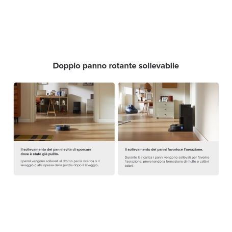 ROBOROCK QR 598 ROBOT ASPIRA E LAVA - QR598