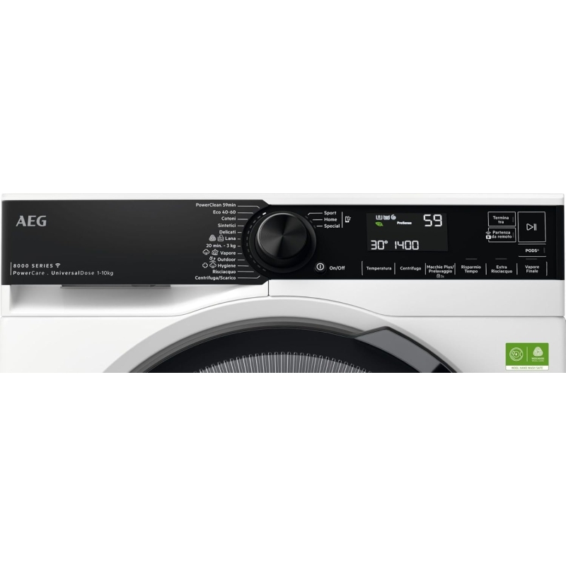 AEG LR8FH104VY LAVATRICE 10KG 1400 GIRI...