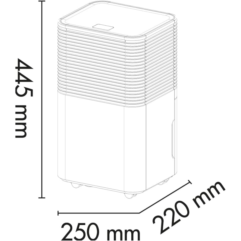 Argo Lilium ART 11 Deumidificatore 11 Lt