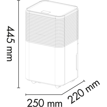 Argo Lilium ART 11 Deumidificatore 11 Lt