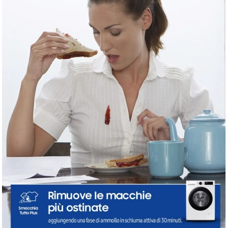 Samsung WW90CGC04DAEET Lavatrice 9 kg Crystal Clean 1400 Giri Classe A