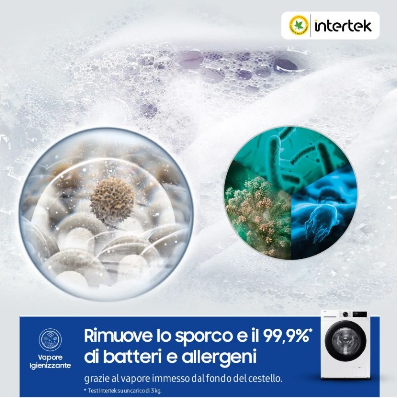 Samsung WW90CGC04DAEET Lavatrice 9 kg Crystal...