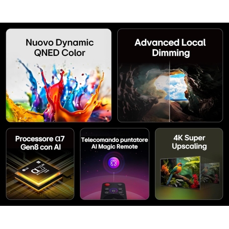 LG 55QNED80A6A TV QNED 55" SMART TV UHD 4K