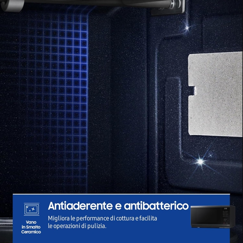 SAMSUNG MG23DG4524CGE FORNO A MICROONDE 23LT...