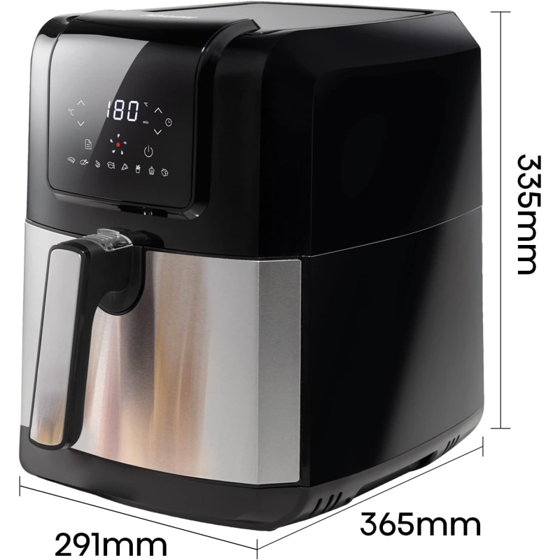 Hisense H06AFBS1S3 Friggitrice a Aria 5 Lt