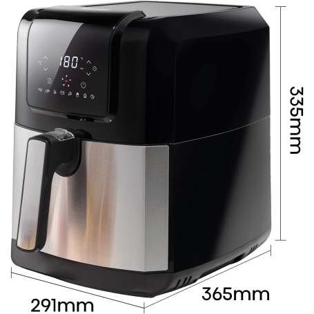 Hisense H06AFBS1S3 Friggitrice a Aria 5 Lt