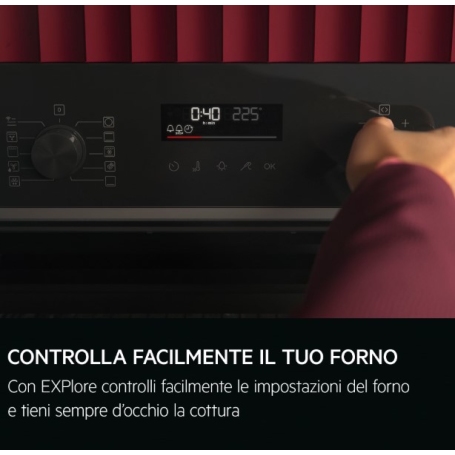 AEG TU5PB43SM FORNO DA INCASSO ELETTRICO VENTILATO 72LT CLASSE A++ INOX