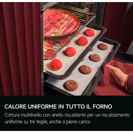 AEG TU5PB43SM FORNO DA INCASSO ELETTRICO VENTILATO 72LT CLASSE A++ INOX