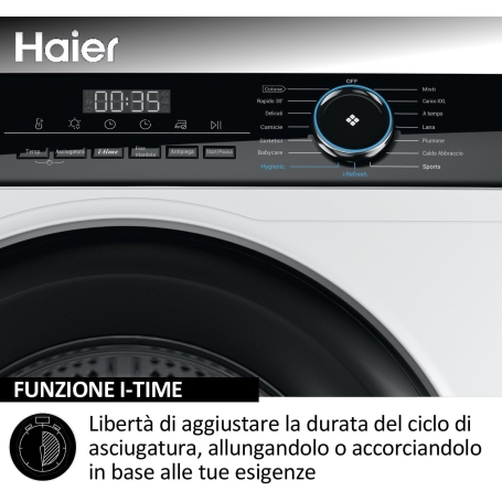 HAIER HD90-A2939E-IT ASCIUGATRICE A POMPA DI CALORE 9KG CLASSE E