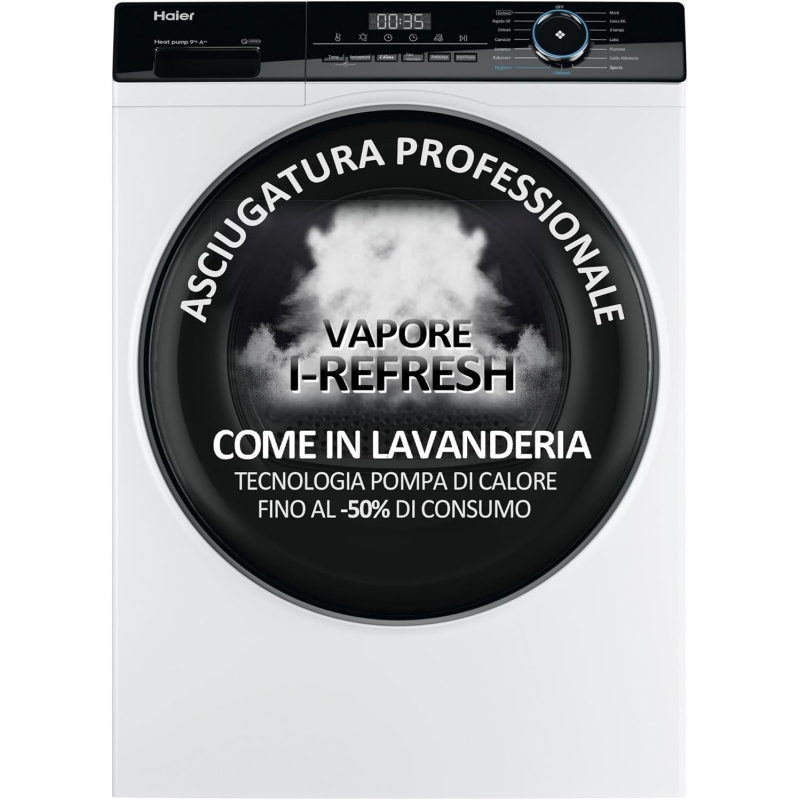 HAIER HD90-A2939E-IT ASCIUGATRICE A POMPA DI...