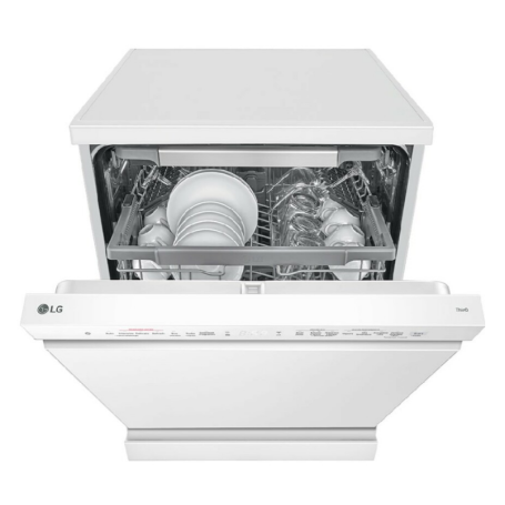 OUTLET LG O-DF365FWS LAVASTOVIGLIE LIBERA INSTALLAZIONE 14 COPERTI WIFI CLASSE B BIANCO - CON GRAFFI