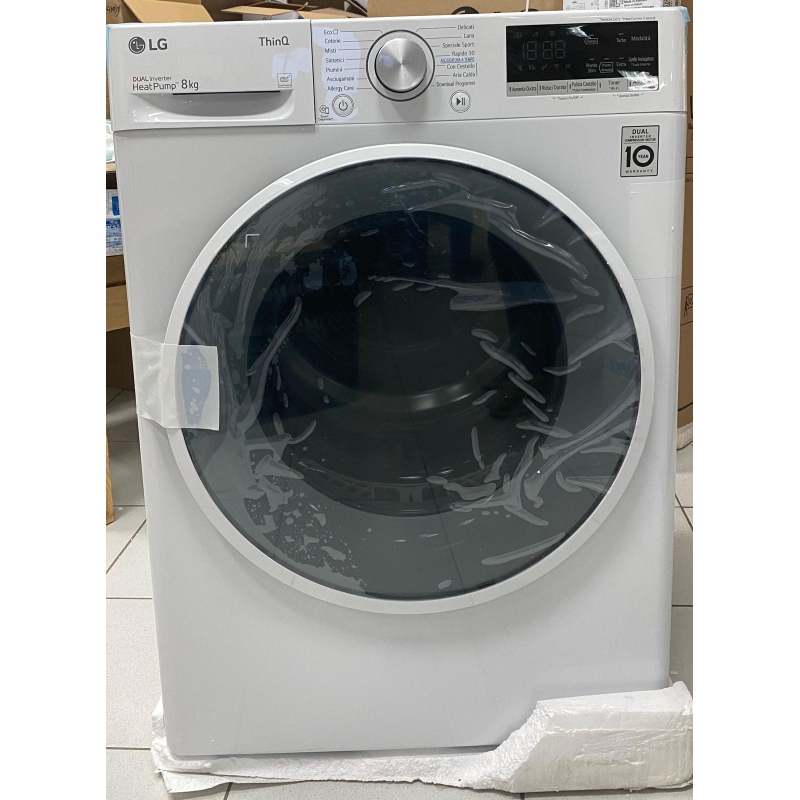 OUTLET LG O-RH80V9AVHN ASCIUGATRICE SMART DUAL...